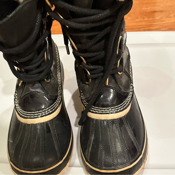 Sorel Joan Of Arctic Tall Boots Black Waterproof NL2392-010 Women's Size 8 US - Picture 8 of 16